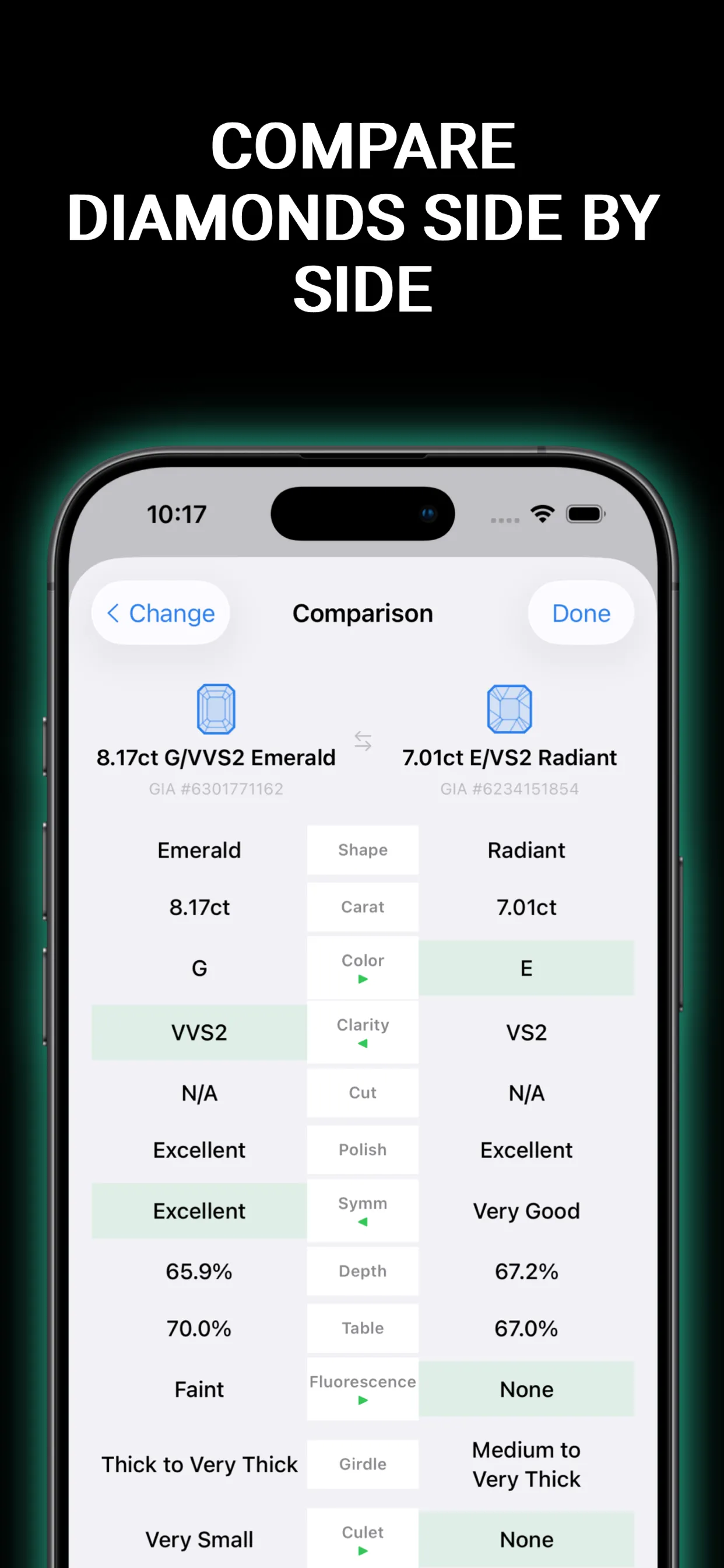 DiamondCheck AI – GIA Certificate Analysis